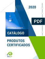 Catalogo Produtos Certificados - 2020