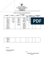 Department of Education: School Action Plan in Mathematics 5 S. Y. 2020-2021