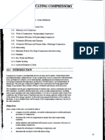 Reciprocating Compressors: Unit 13