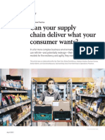 Can Your Supply Chain Deliver What Your Consumer Wants Final