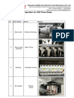 ZYMT CNC Press Brake Configuration