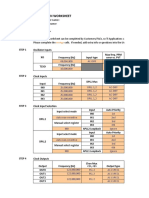 Lmk05028 Configuration Worksheet: Orange