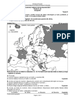 E D Geografie 2021 Test 09