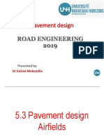 3 - 1 Pavement Design - Airfields - UNH - Estime