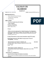 Salman Ur Rasheed-CV PDF