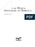 História Da Música - Da Antiguidade Ao Barroco