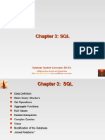 Chapter 3: SQL