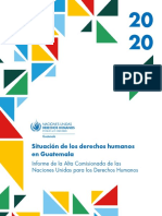 Situación de Los Derechos Humanos en Guatemala