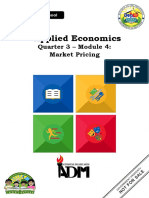 AppliedEconomics - Q3 - Mod4 - Market Pricing