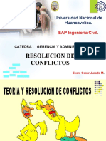 16 y 17 Resolucion de Conflictos