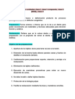 Preparaciones de Cavidades Clase I, Clase I Compuesta, Clase II (MOD), Clase V