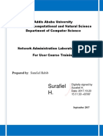 Network Administration Laboratory Manual