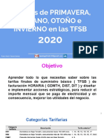 Horarios de PRIMAVERA, VERANO, OTOÑO e INVIERNO en Las TFSB