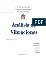 Análisis de Vibraciones