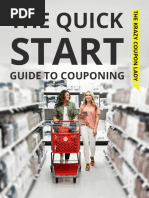 Couponing Quick Start Guide To Couponing