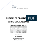 Transmision de Obligaciones