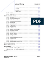 Chapter 13 Bridge Load Rating: WSDOT Bridge Design Manual M 23-50.20 Page 13-I September 2020