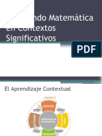 Enseñando Matemática en Contextos Significativos