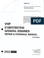 Manual de Overhaul VHP 12 Cil - Form 6248 - 1 Edicion (1994)