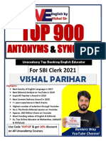 900-Antonym-Synonym-By Vishal Sir