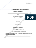 School of Engineering & Physical Sciences Chemical Engineering