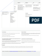 Business Model Canvas: Key Partners Key Activities Value Propositions Customer Relationships Customer Segments