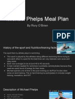 Michael Phelps Meal Plan