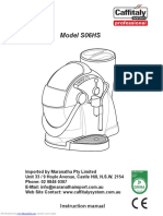 Model S06HS: Instruction Manual