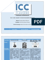 Tarea 2. Cuadro Comparativo "La Evolución Del Pensamiento Administrativo"