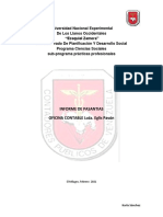 Informe de Pasantias Karla Sanchez