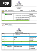 Department of Education: Weekly Home Learning Plan