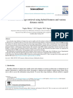 Content Based Image Retrieval Using Hybrid Features and Various Distance Metric 2018-56