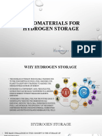 Nanomaterials For Hydrogen Storage