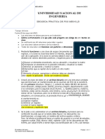 Universidad Nacional de Ingenieria: Segunda Practica de Poo Mb545 - B