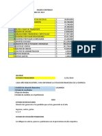 Ejercicio Estados Financieros