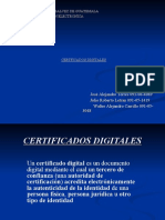 Certificados Digitales