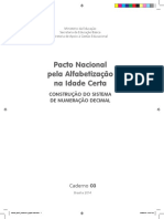 Unidade-3-4Pacto Nacional Pela Alfabetização Na Idade Certa. Caderno 3 - Construção Do Sistema de Numeração Decimal.