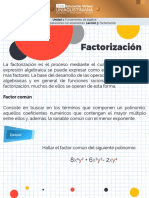 Factorización