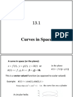 Curves in Space