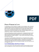 Pisces Woman in Love