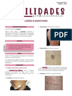 Resumo Lesões Elementares