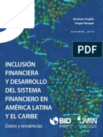 Inclusión Financiera y Desarrollo Del Sistema Financiero en América Latina y El Caribe Datos y Tendencias