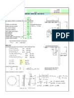 Sheet Pile Wall Design Based On 2018 IBC / 2019 CBC / ACI 318-19