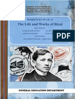 The Life, Works and Writings of Rizal