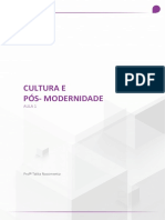 Cultura e Pós-Modernidade - Aula 01 - Uninter