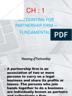 Accounting For Partnerships