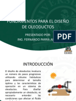 Fundamentos para El Diseño de Oleoductos