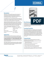 MSDS Ansulite 3% Afff