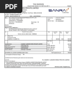 Sanray Laboratories Private Limited: Tax Invoice