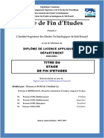 Modele Rapport de PFE